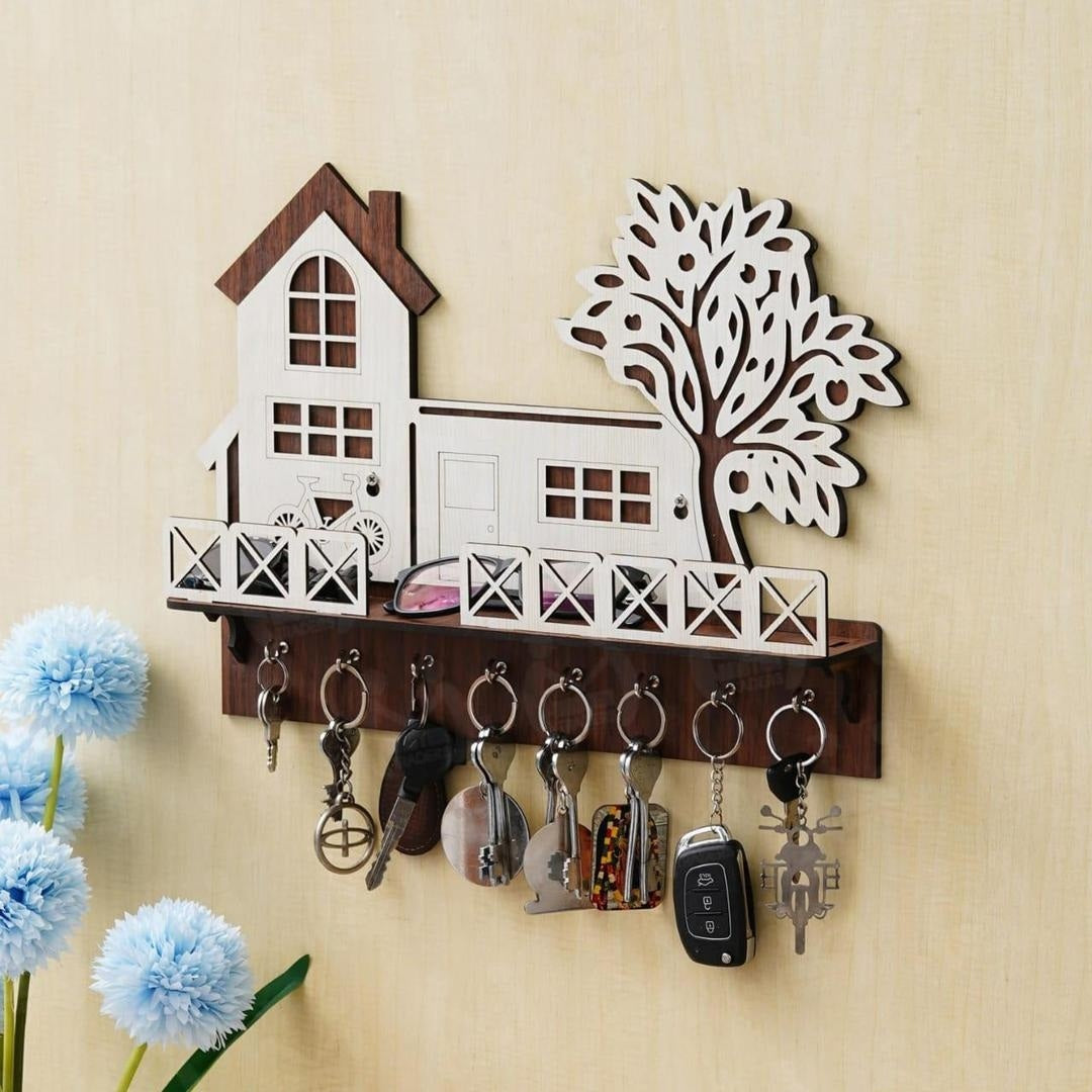Tree Design key And Mobile Holder