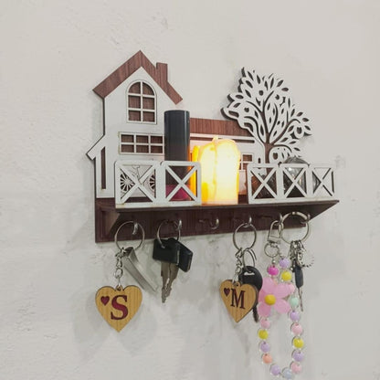 Tree Design key And Mobile Holder