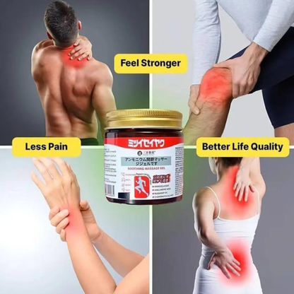 Japanese Pain Relief Balm – Instant Muscle & Joint Relief Gel (Fast Acting)